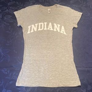 Indiana University baby doll T-shirt